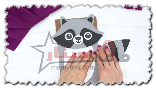 raccoon craft for toddlers