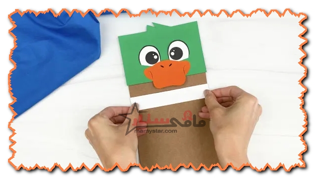 how to make a duck out of paper
