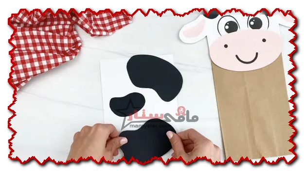 how to make a cow paper