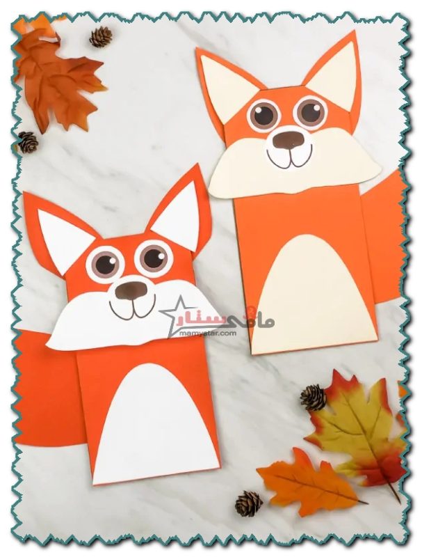 fox craft for preschoolers