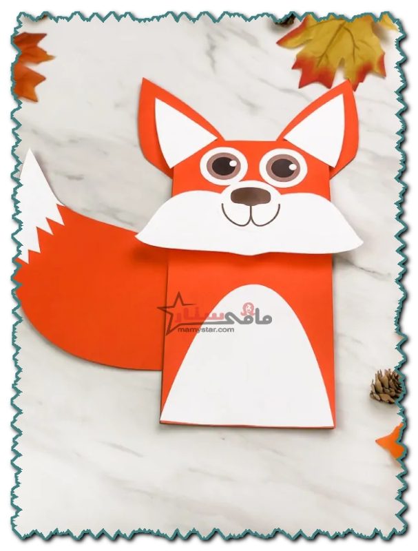 easy fox craft for preschoolers