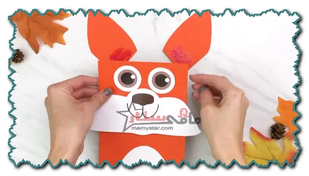how to make a fox paper