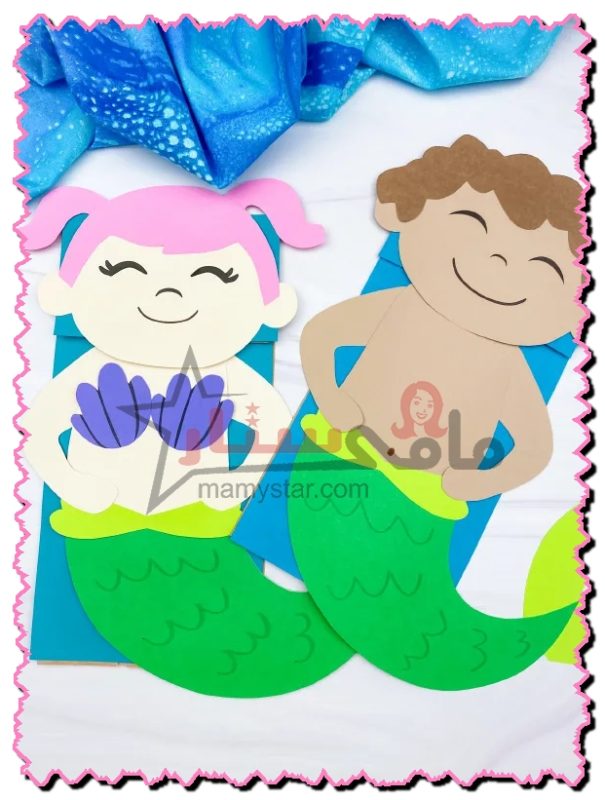 mermaid crafts for toddlers