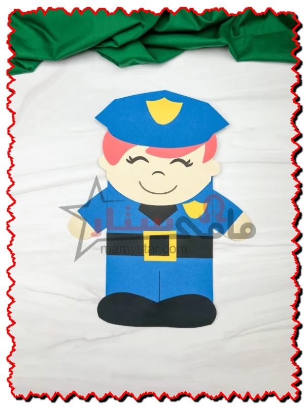 police officer crafts for preschoolers