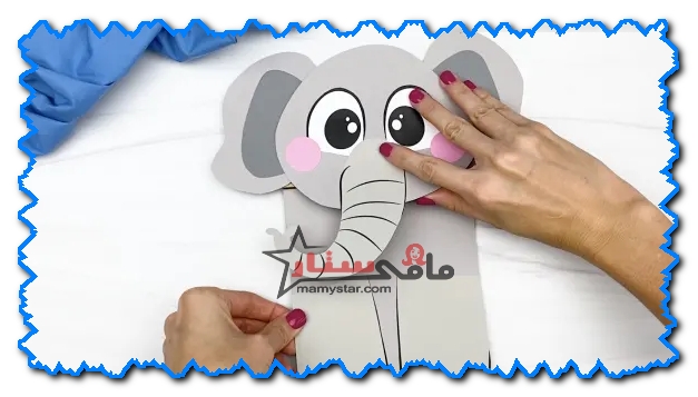 elephant paper craft