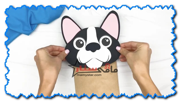 dog paper craft
