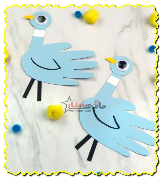pigeon craft for preschoolers