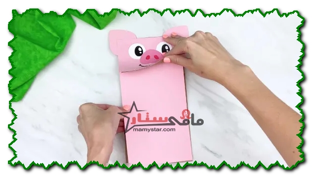 how to make a paper pig