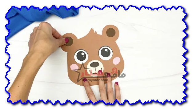how to make a paper bear