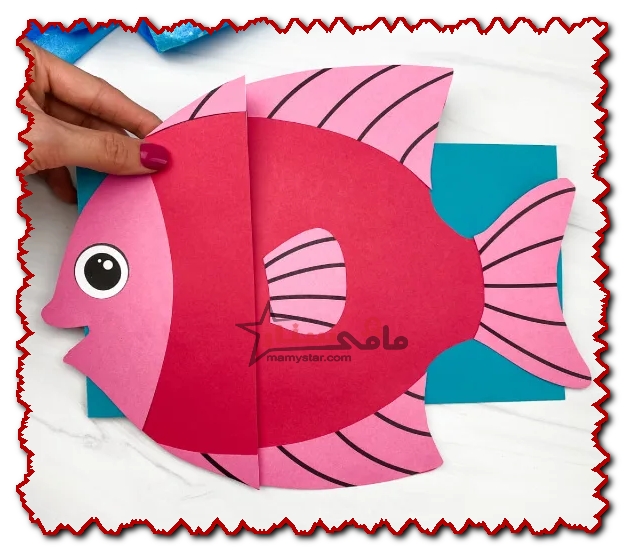 simple paper fish craft