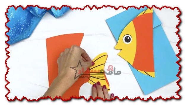how to make a paper fish
