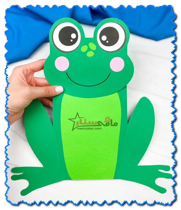 frog paper craft