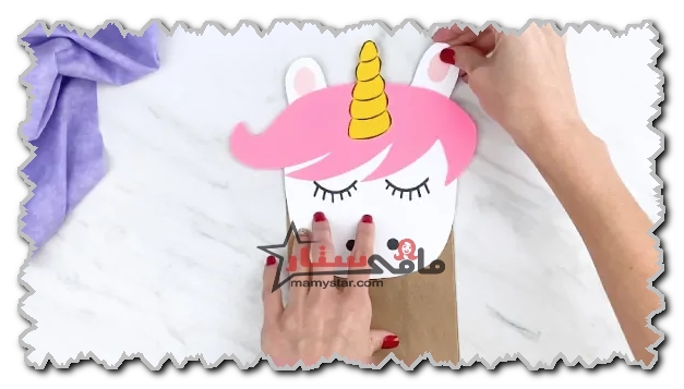 how to make a unicorn paper bag