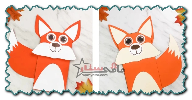 how to make a fox out of paper