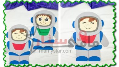 how to make an astronaut out of paper