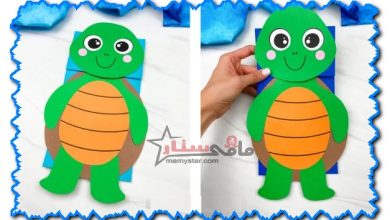 how to make a turtle paper puppet