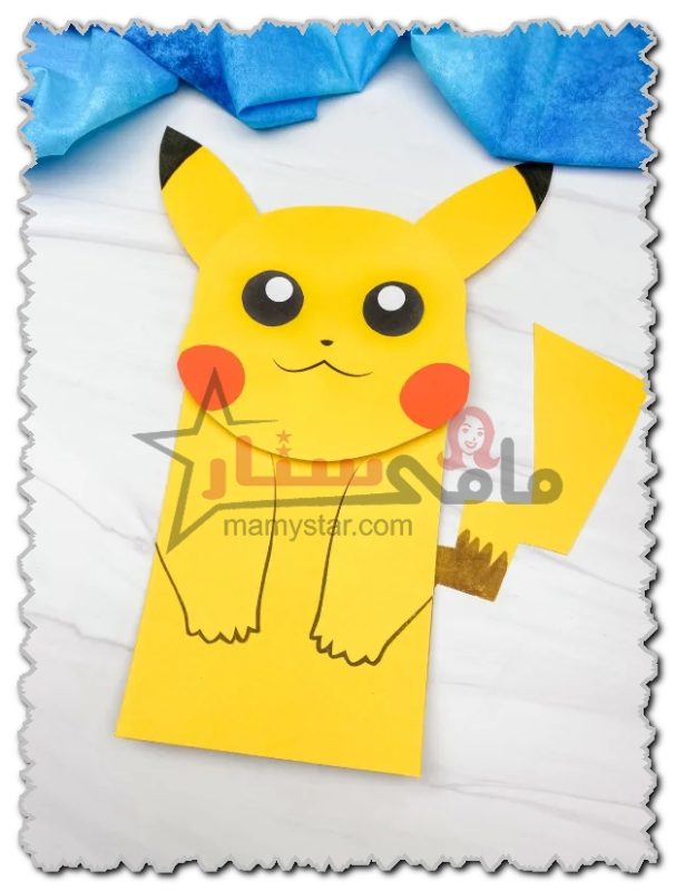 pikachu pokemon paper crafts