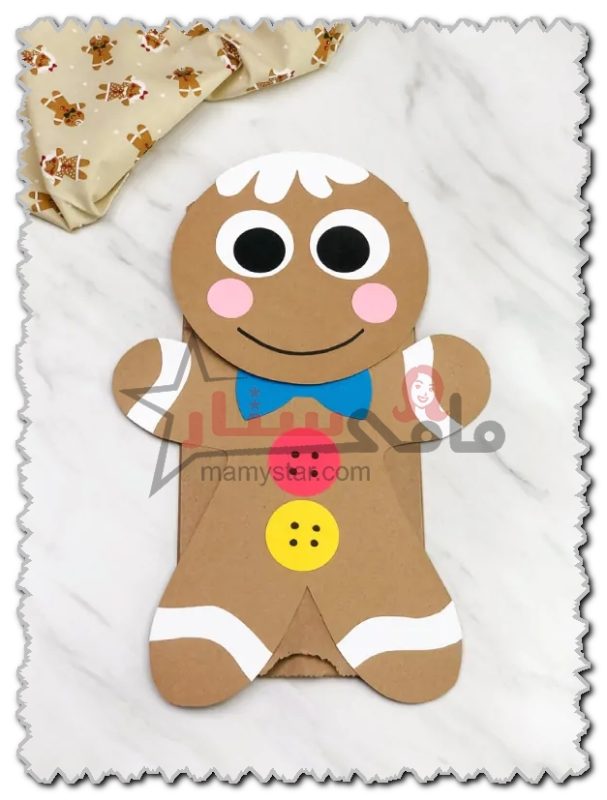 gingerbread man craft for kindergarten