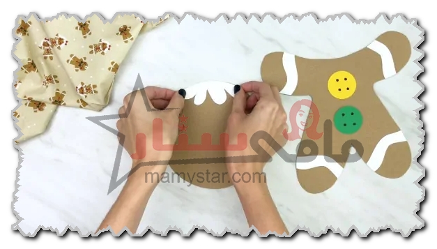 how to make a gingerbread man paper