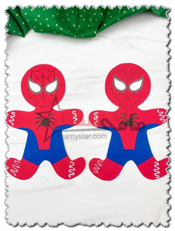 Spiderman Gingerbread Man Craft For Kids