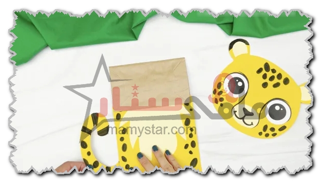 cheetah craft for kindergarten