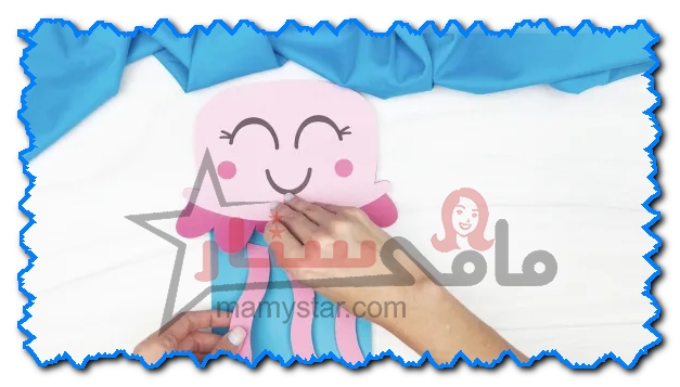 jellyfish paper bag puppet craft