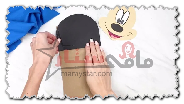 minnie mickey mouse paper bag puppet