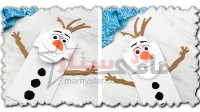 how to make olaf out of paper