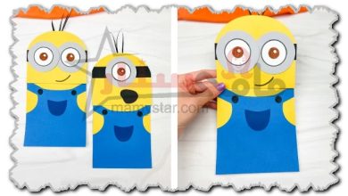 how to make a minion out of paper