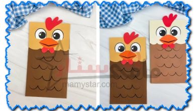 how to make a chicken out of paper