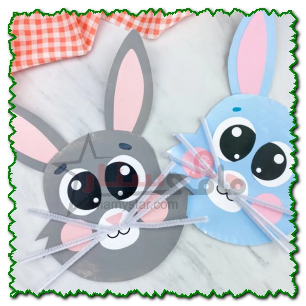 paper plate easter bunny crafts