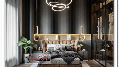 25 فكرة لغرف نوم باللون الأسود