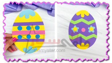 how to make easter eggs out of paper