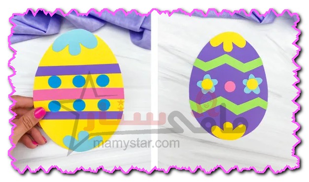 how to make easter eggs out of paper