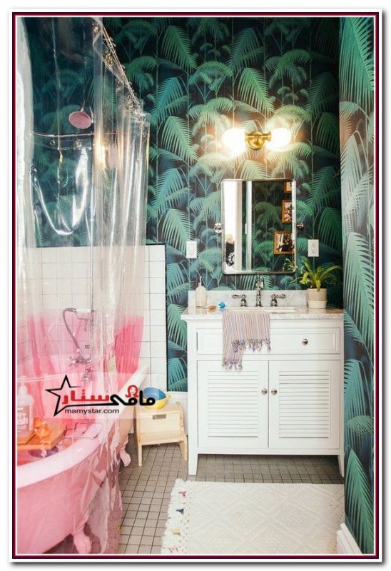 tropical themed shower curtains