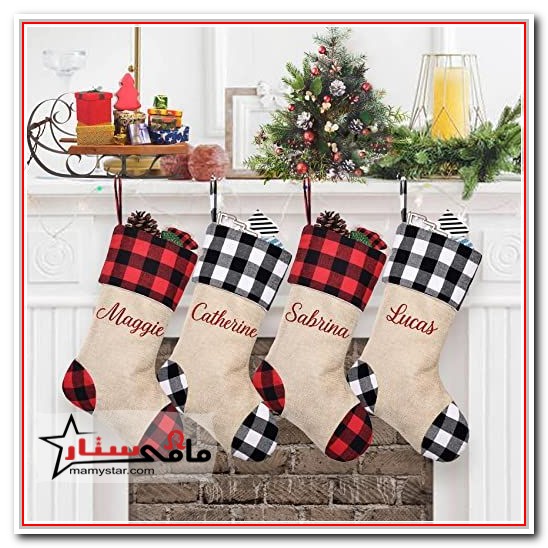 pretty christmas stockings