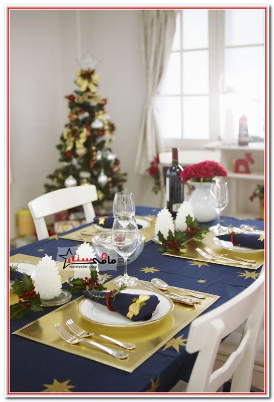 elegant christmas table