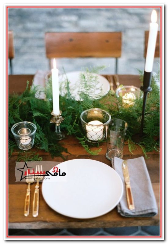 luxury christmas table decorations