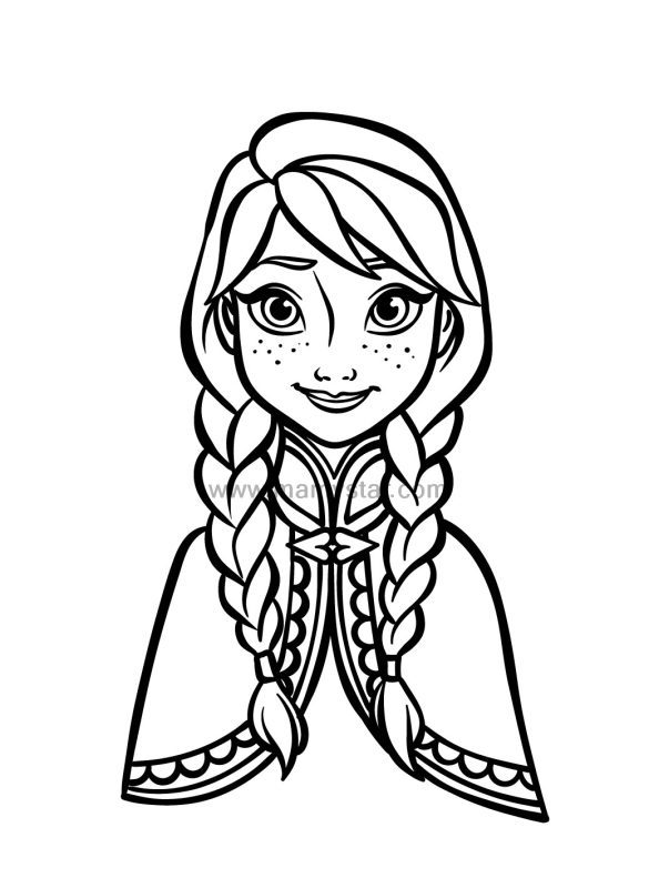 anna frozen 2 coloring pages