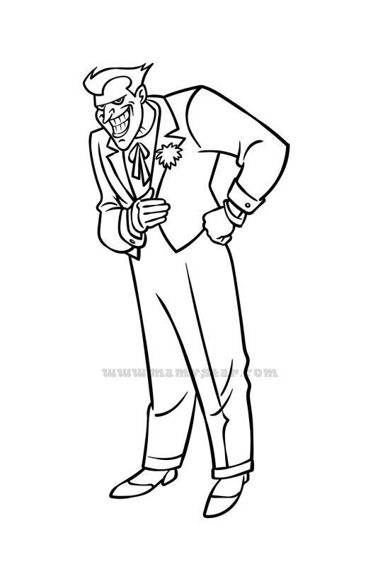 joker coloring pages for adults