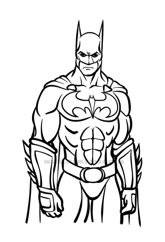 free batman coloring pages