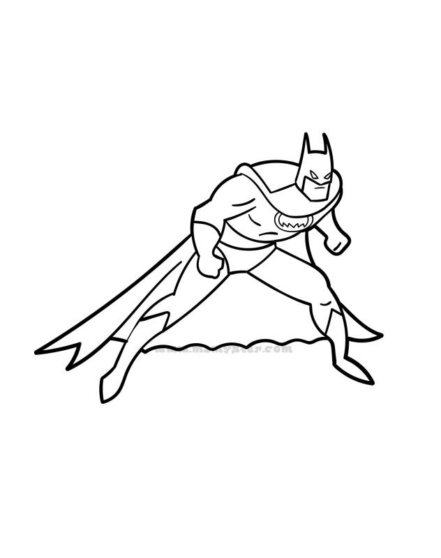 batman coloring pages to print