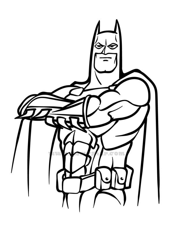 batman coloring