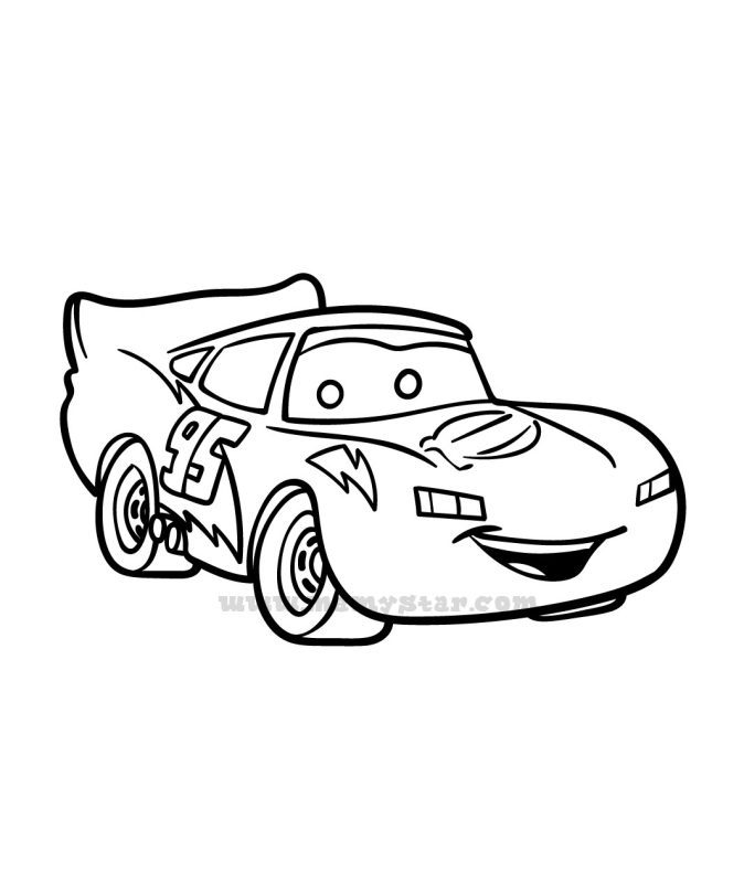 mcqueen coloring pages
