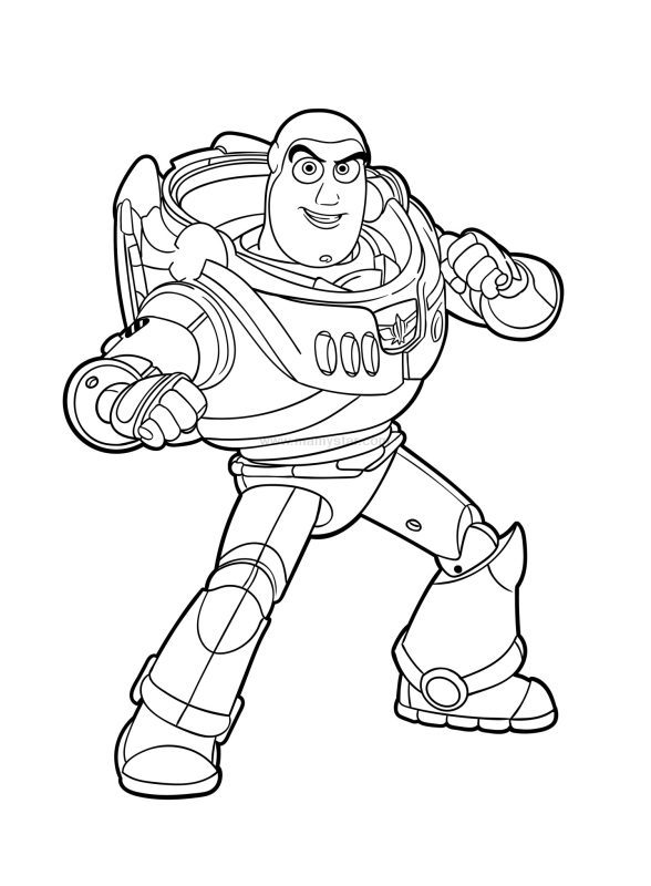 buzz lightyear toy story coloring pages