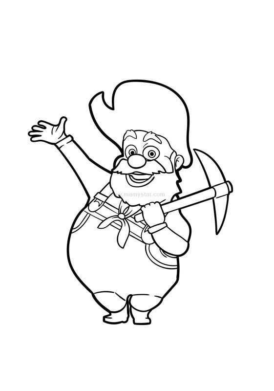 stinky pete coloring pages