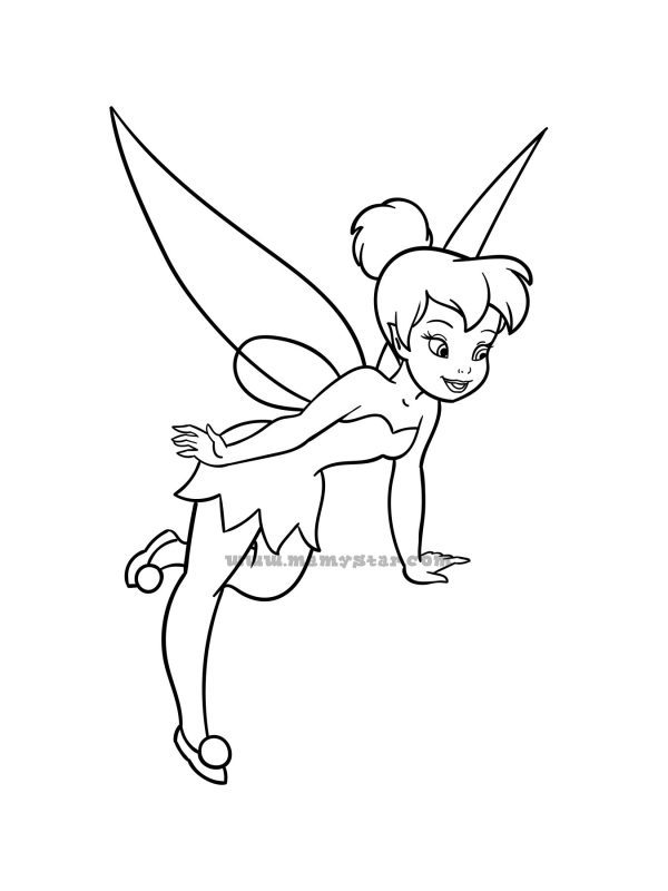 tinkerbell coloring book