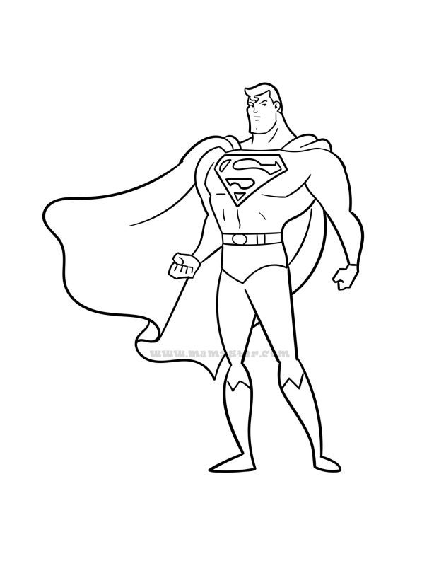 superman printable
