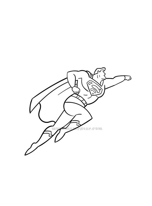 superman sketch