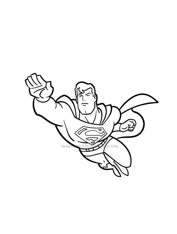 superman coloring book
